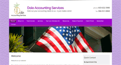 Desktop Screenshot of doleaccountingservices.com