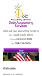 Mobile Screenshot of doleaccountingservices.com
